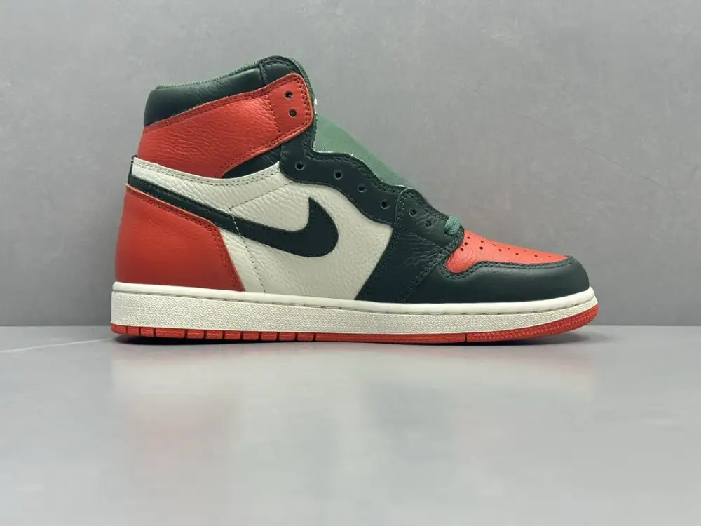 Nike Air Jordan 1 High OG 'Green Orange' – Corporate Edition, Top , Best Sneakers, Sizes 36-47 Including Half Sizes Reliable 1285  FBCDB79