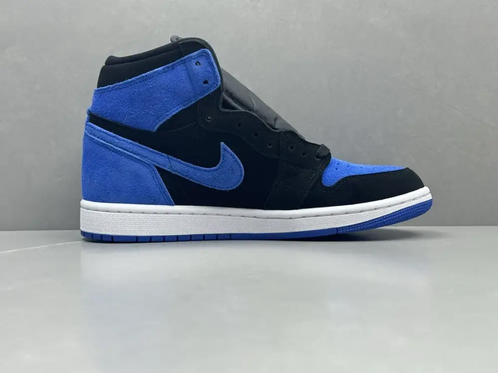 Practical Nike Air Jordan 1 High OG Royal Blue 2.0 – Black Blue White, Company Grade Authentic Version, Top , Nike Replica, Sizes 36-47 Including Half Sizes 1276 