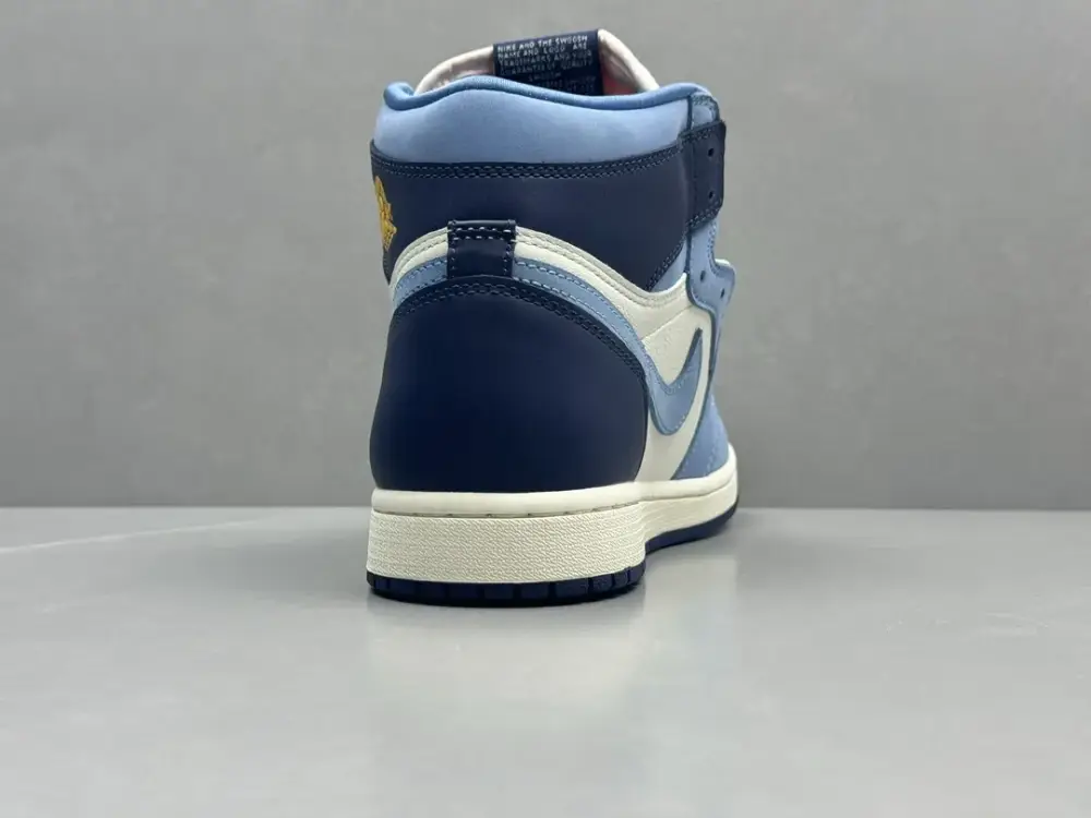 Nike Air Jordan 1 High OG 'University Blue' – Blue White Colorway, Corporate 270 AJ1 Style, Top , Nike Replica, Sizes 36-47 Including Half Sizes Upgraded 1278 