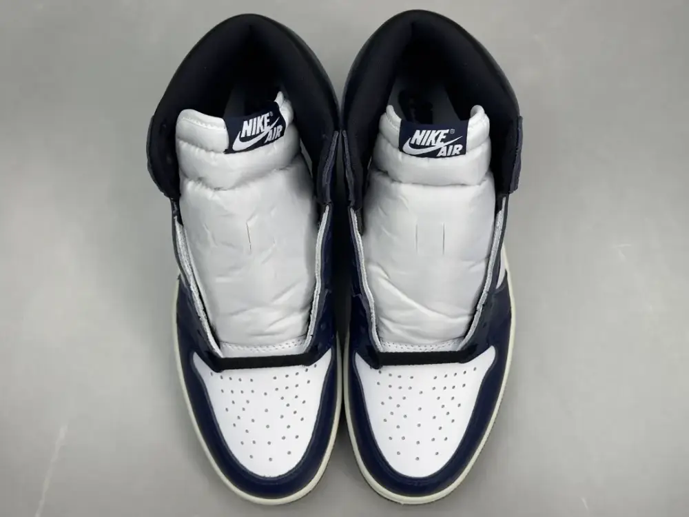 Bold Nike Air Jordan 1 High OG White Blue – Authentic Style , Top-Quality Best Sneakers, Sizes 36-47 Including Half Sizes 1347 