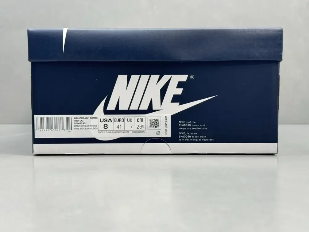 Bold Nike Air Jordan 1 High OG White Blue – Authentic Style , Top-Quality Best Sneakers, Sizes 36-47 Including Half Sizes 1347 
