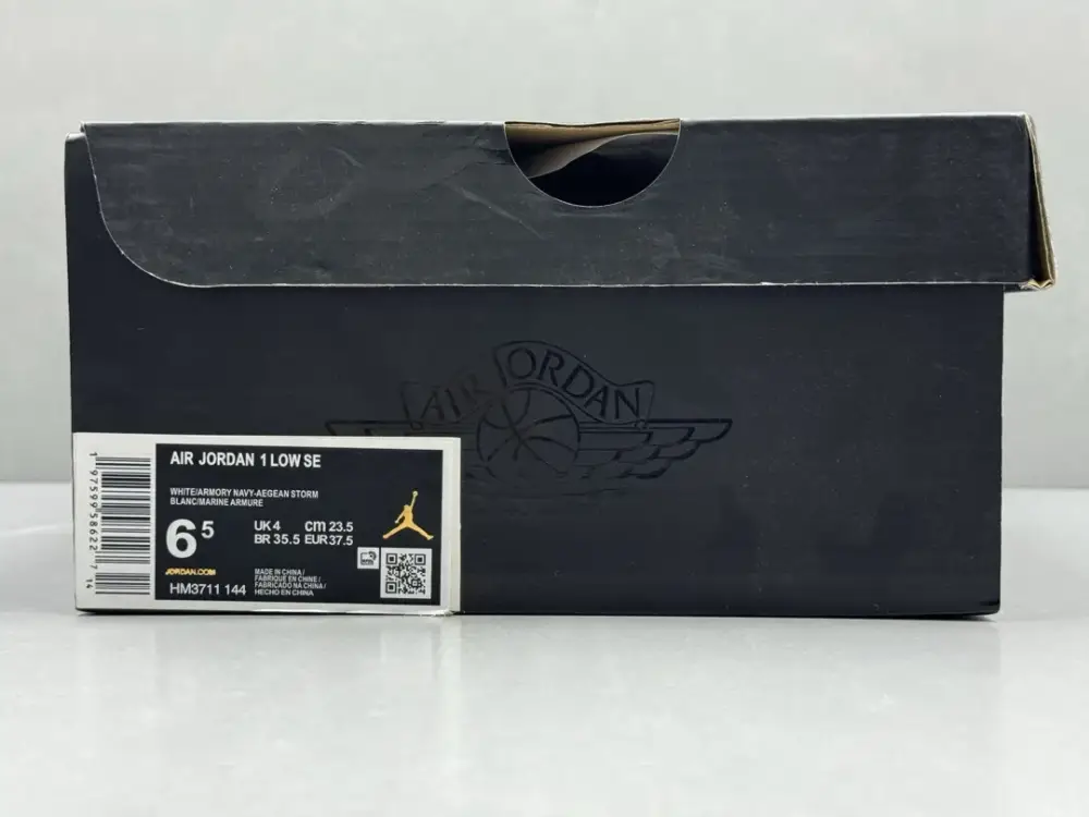 Nike Air Jordan 1 Low 'Navy Blue' – Authentic Version, Nikes, Sizes 36-46 (Including Half Sizes NewStyle 1238 