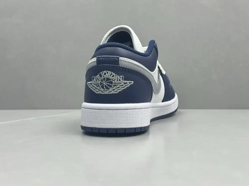 Nike Air Jordan 1 Low 'Navy Blue White' – Pure Version , Sizes 36-46 Including Half Sizes Upgraded 1243 