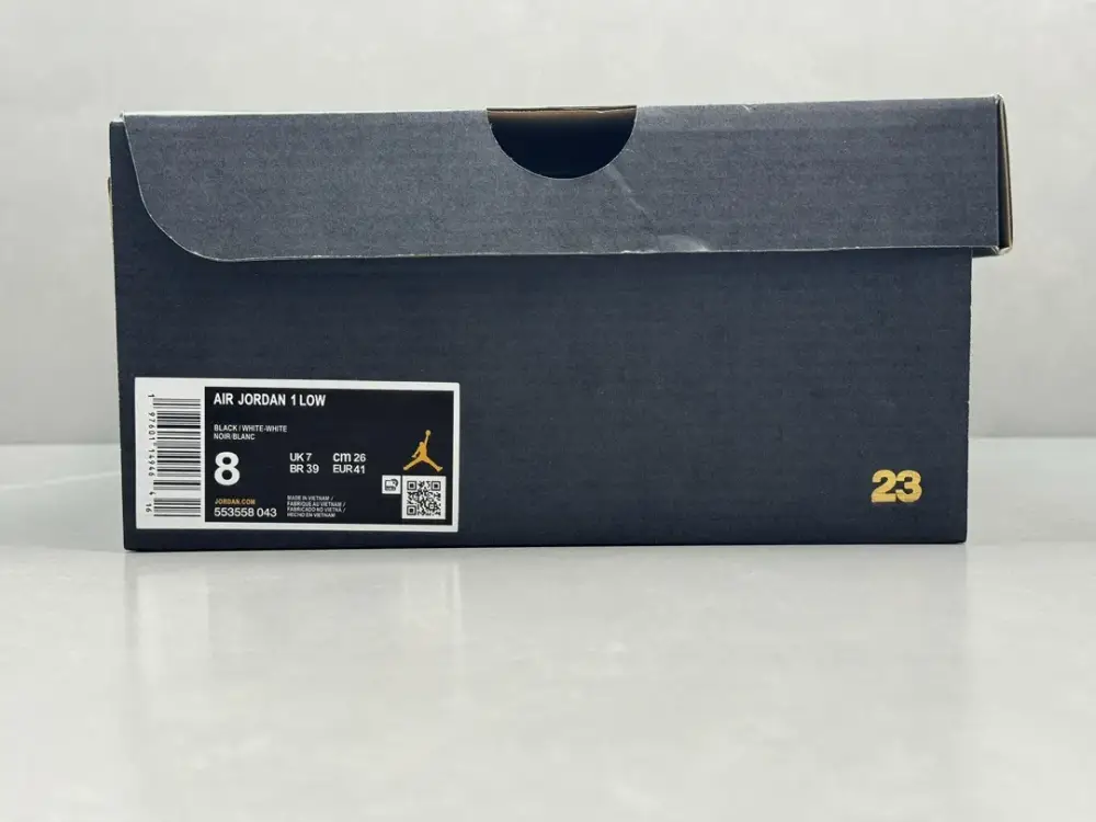 Nike Air Jordan 1 Low OG Black White Basketball , Top , Best Sneakers, Sizes 36-46 (Including Half Sizes MultiPurpose 1345 