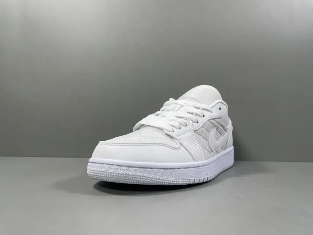 FastDry Nike Air Jordan 1 Low 'Pure White Chanel' – Pure White – Corporate Edition 1251 