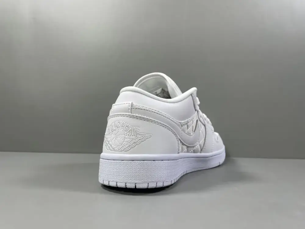 FastDry Nike Air Jordan 1 Low 'Pure White Chanel' – Pure White – Corporate Edition 1251 