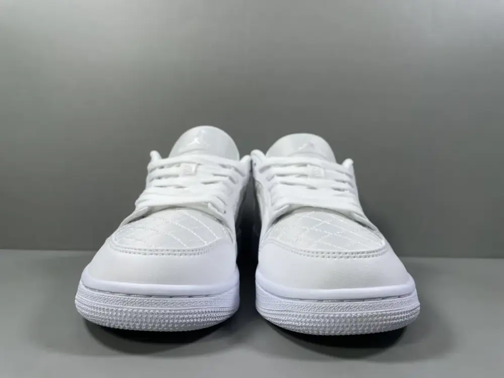 FastDry Nike Air Jordan 1 Low 'Pure White Chanel' – Pure White – Corporate Edition 1251 