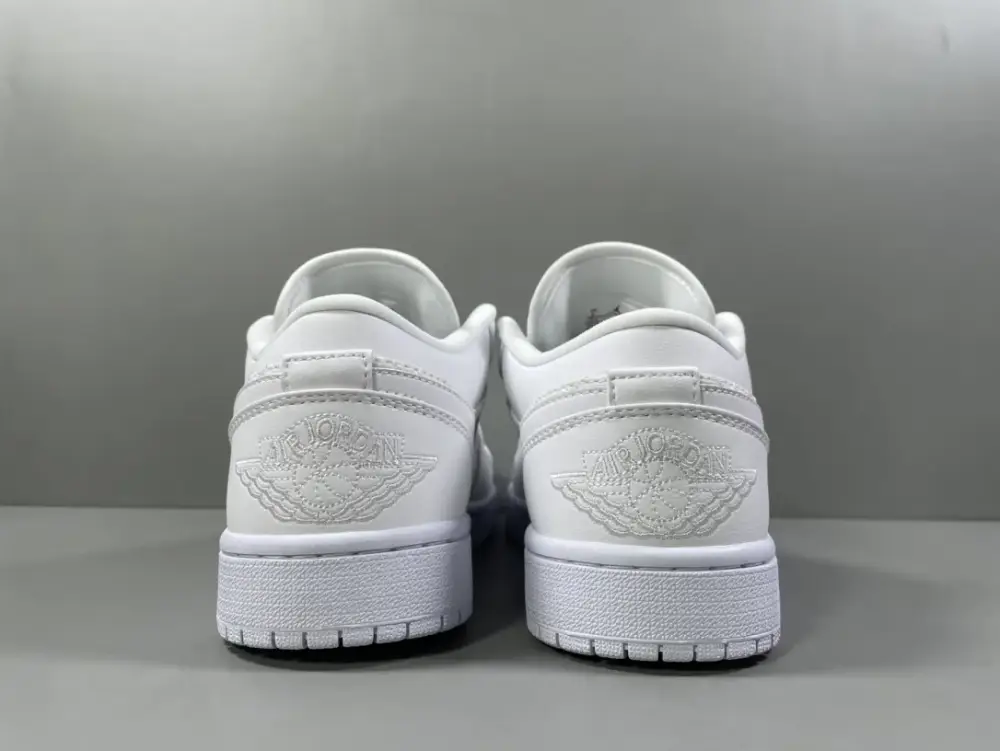 FastDry Nike Air Jordan 1 Low 'Pure White Chanel' – Pure White – Corporate Edition 1251 