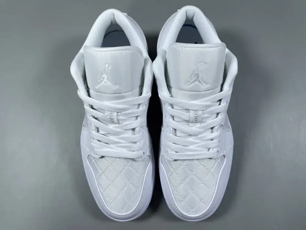 FastDry Nike Air Jordan 1 Low 'Pure White Chanel' – Pure White – Corporate Edition 1251 