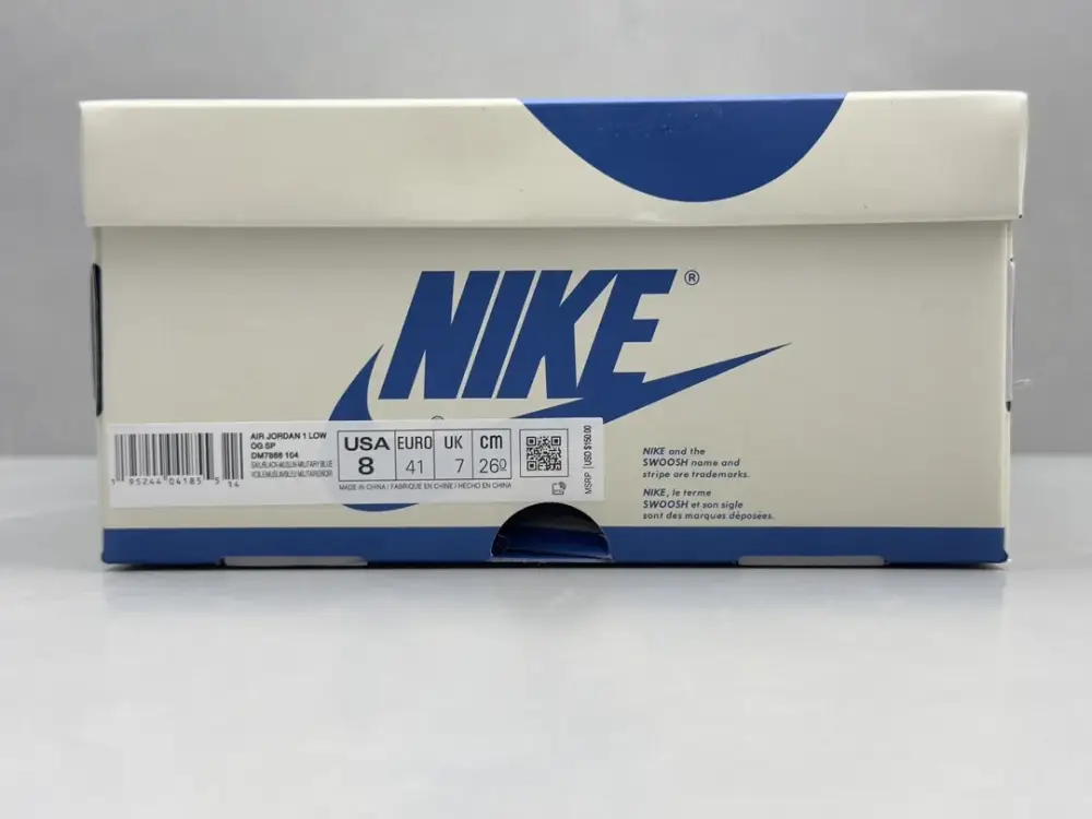 Cozy Nike Air Jordan 1 Low Travis Scott x Fragment White Blue – Top Nike Sneakers 1340 