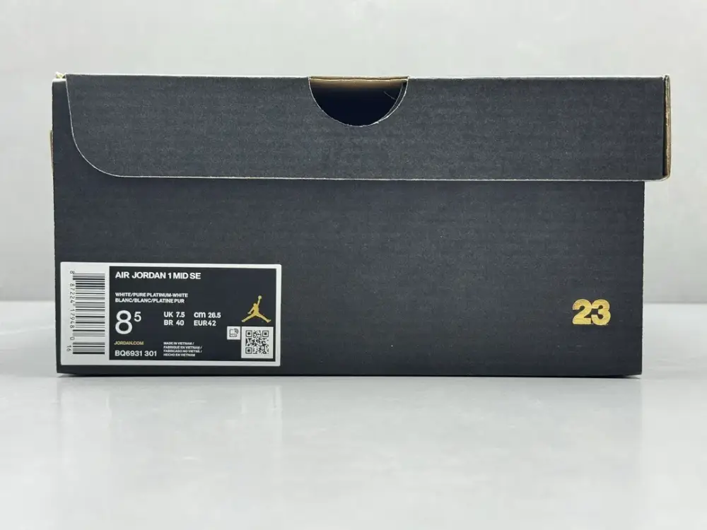 Colorful Nike Air Jordan 1 Mid 'Pine Green' – White Green – Top Best Sneakers Authentic Version 1336 