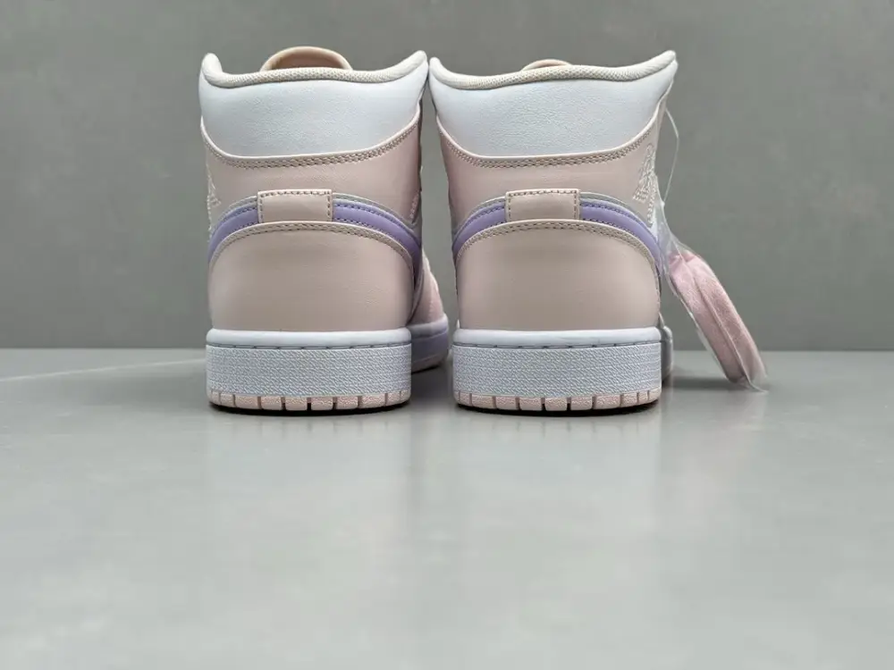 Nike Air Jordan 1 Mid 'Pure ' – Youth, Dusty Lilac, Top , Best Sneakers, Sizes 36-46 (Including Half Sizes Thermal 1332 