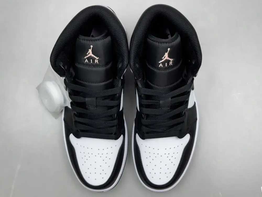 Affordable Nike Air Jordan 1 Mid SE 'Zhongbang' – Black White Tie-Dye – Best Sneakers & Version 1339 