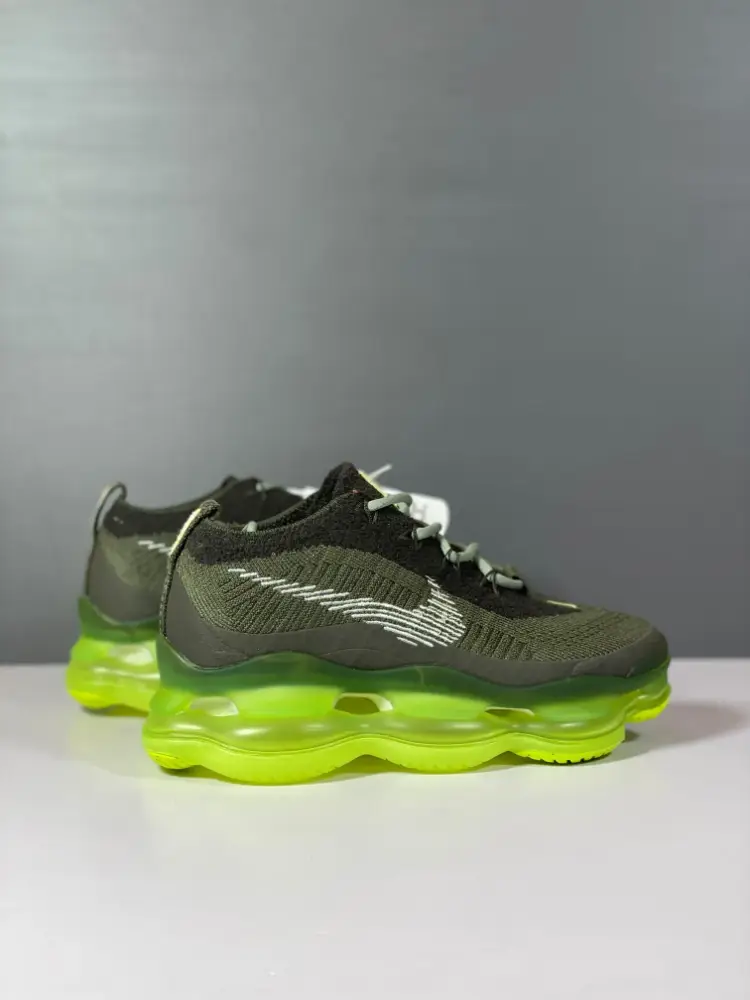 Reliable Nike Air Max Scorpion Army Green Sneakers 1364 