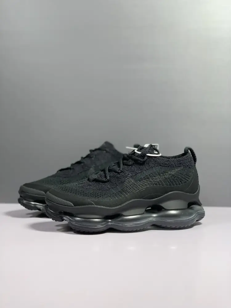 Unique Nike Air Max Scorpion Flyknit Black Low – Sneakers 1377  EBFAA205