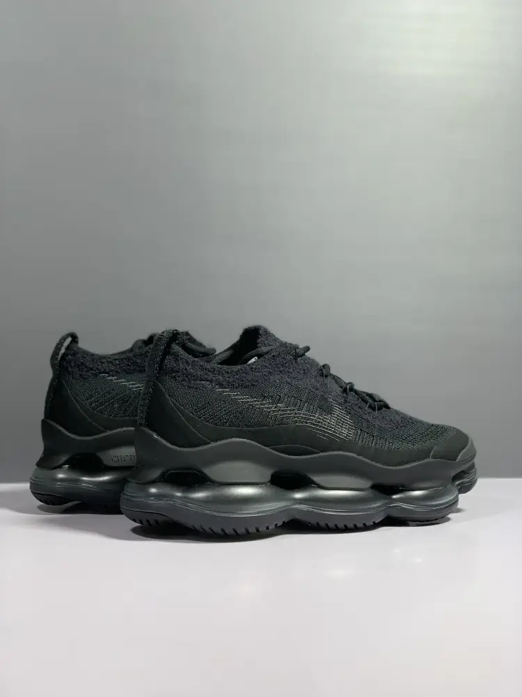Unique Nike Air Max Scorpion Flyknit Black Low – Sneakers 1377 