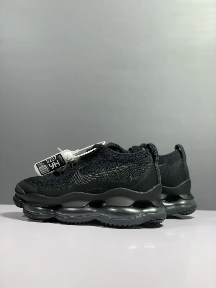 Unique Nike Air Max Scorpion Flyknit Black Low – Sneakers 1377 