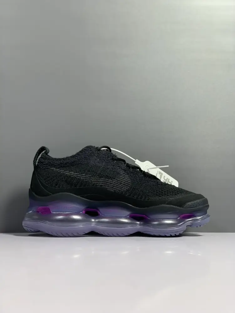 Nike Air Max Scorpion Flyknit Black Purple – Sneakers ComfortFit 1379  EFDAF201