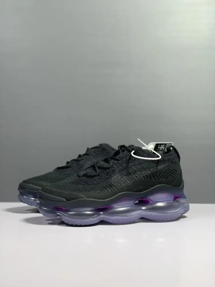 Nike Air Max Scorpion Flyknit Black Purple – Sneakers ComfortFit 1379  EFDAF201