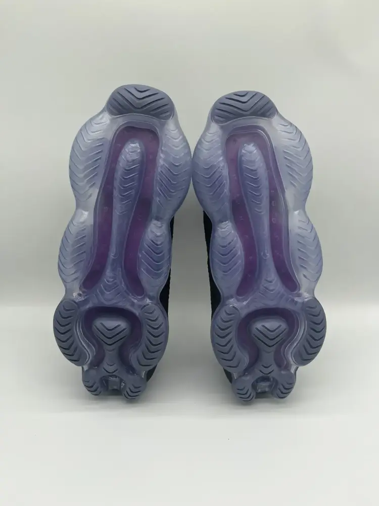 Nike Air Max Scorpion Flyknit Black Purple Low Top Nikes Durable 1414 