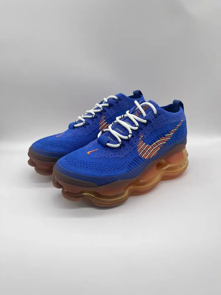 Durable Nike Air Max Scorpion Flyknit Blue Low Top – Sneakers 1401 
