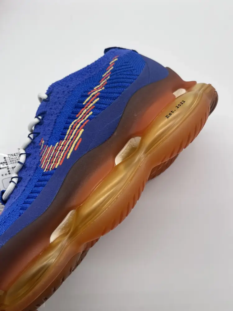 Durable Nike Air Max Scorpion Flyknit Blue Low Top – Sneakers 1401 