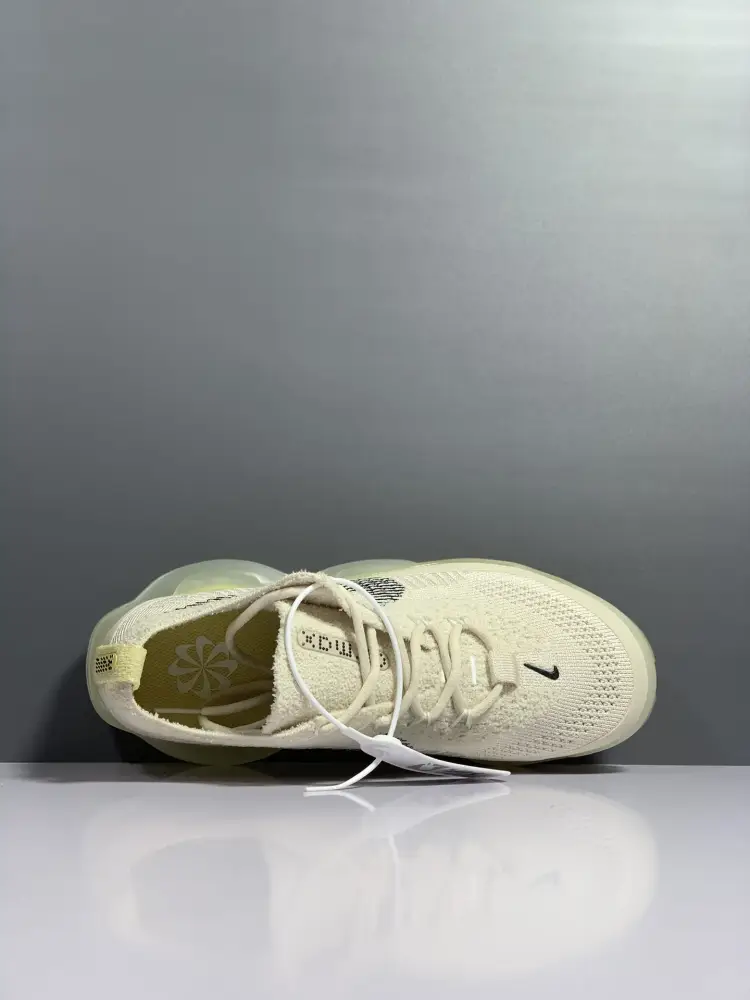 Chic Nike Air Max Scorpion Flyknit Cream White Low – Sneakers 1375 