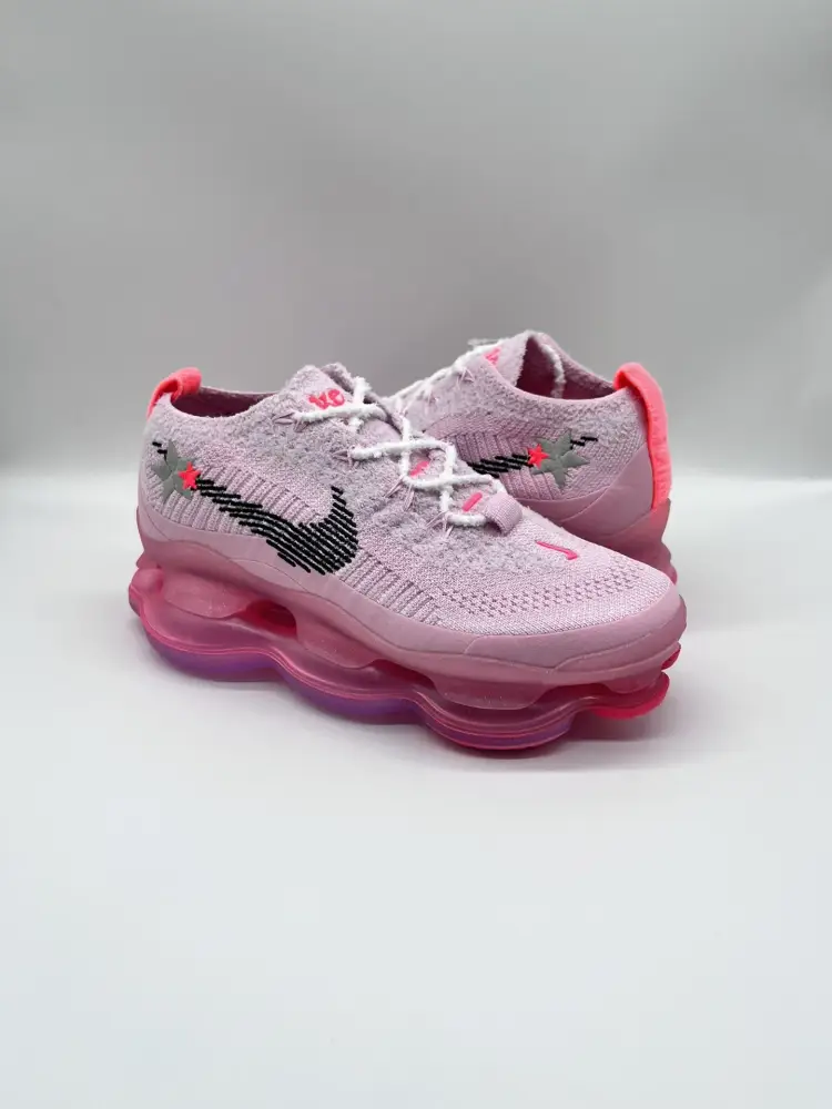 Modern Nike Air Max Scorpion Flyknit Pink Low Top – Sneakers 1395 