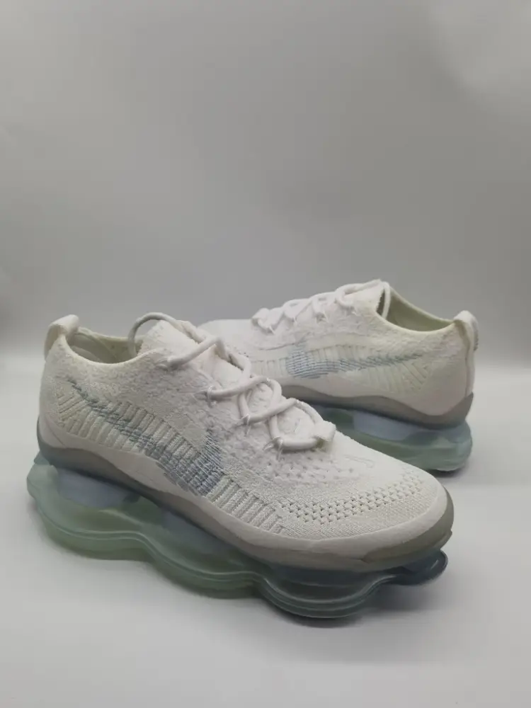 Breathable Nike Air Max Scorpion Flyknit White Lowtop – Sneakers 1418 