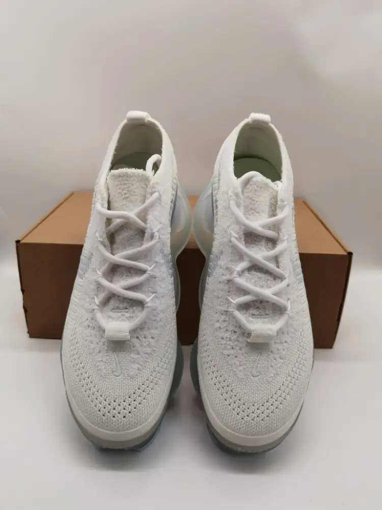 Breathable Nike Air Max Scorpion Flyknit White Lowtop – Sneakers 1418 