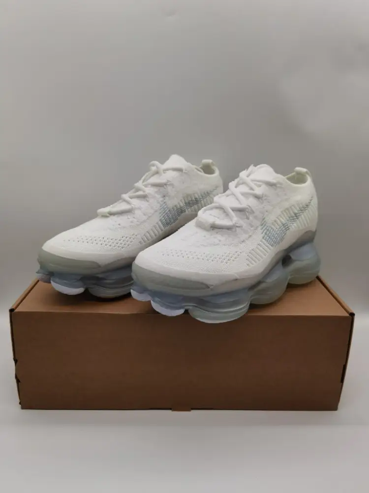 Breathable Nike Air Max Scorpion Flyknit White Lowtop – Sneakers 1418 