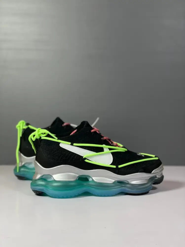UrbanChic Nike Air Max Scorpion Running Black Silver Blue – High-Quality Sneakers 1398 