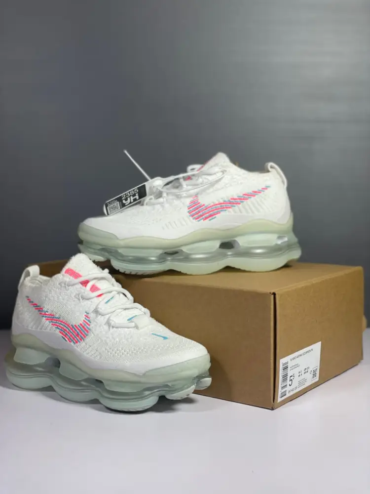 Nike Air Max Scorpion Running White Red – Sneakers Durable 1410 