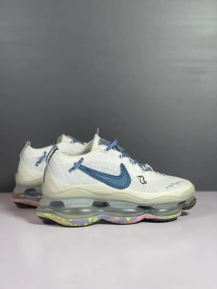 Comfortable Nike Air Max Scorpion White Green Sneakers Running 1399 
