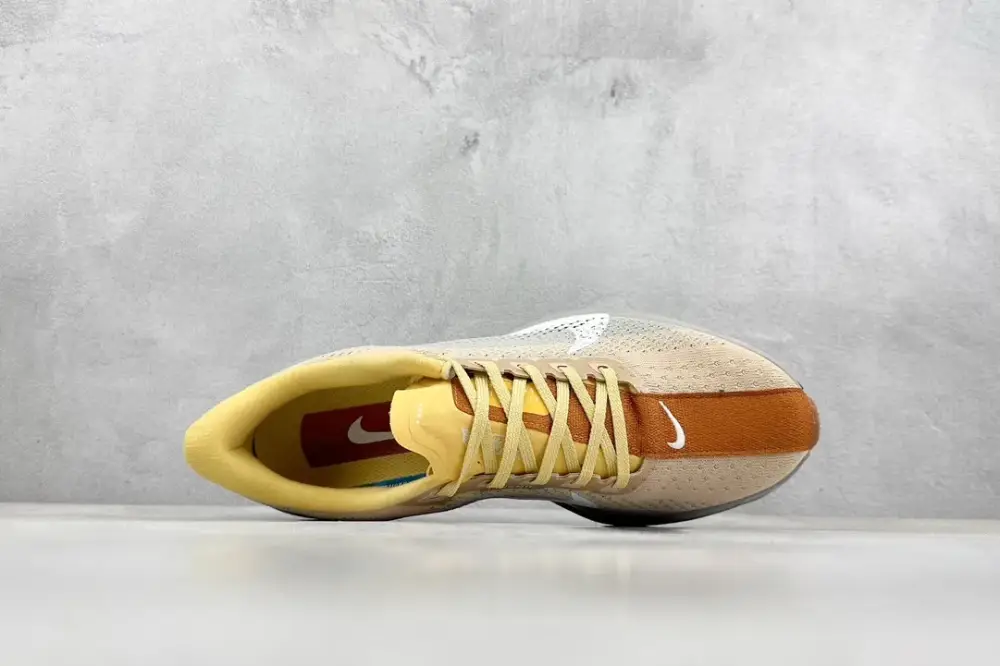 Nike Air Zoom Pegasus 35 Running – Beige Yellow, Flywire Design with Nike Style and Look Affordable 1448  AADB59