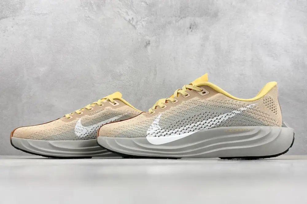 Nike Air Zoom Pegasus 35 Running – Beige Yellow, Flywire Design with Nike Style and Look Affordable 1448 