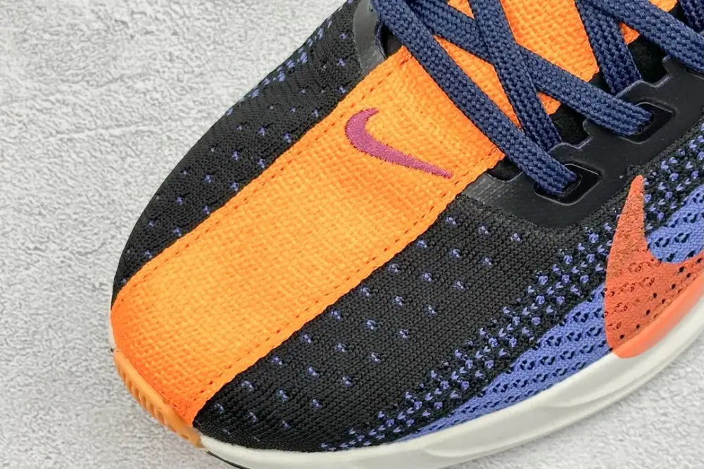 Premium Nike Air Zoom Pegasus 35 Running – Black Blue Orange, and Cushioned, Men's Size 40-45, Premium and Sneakers 1427 