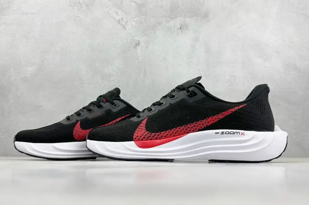 Soft Nike Air Zoom Pegasus 35 Running – Black Red, Athletic Style with Nike Design and Look 1451 