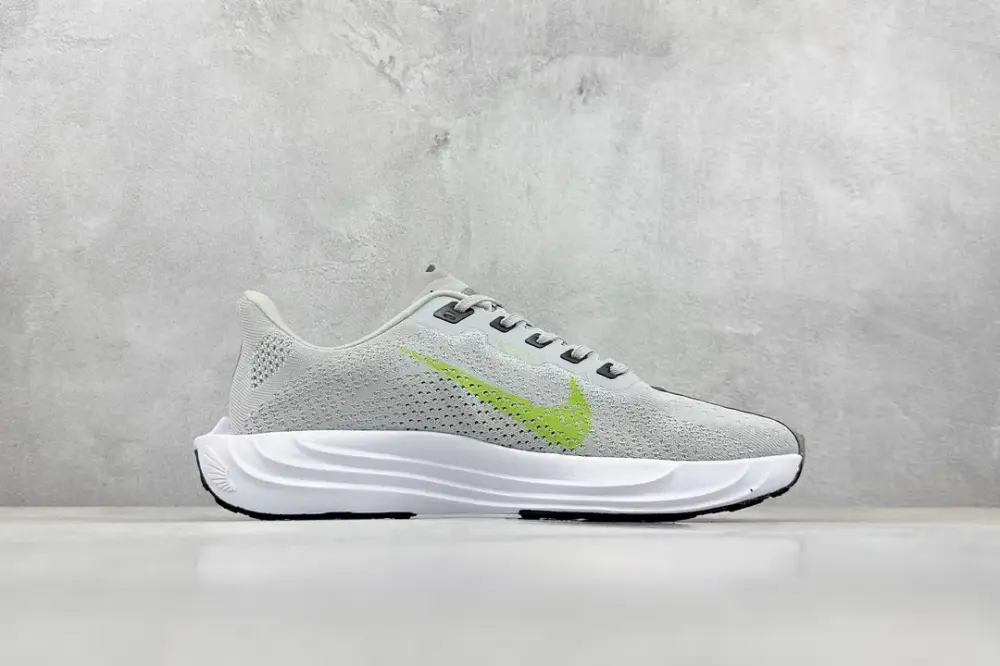 Nike Air Zoom Pegasus 35 Running – Grey White Neon Green, Engineered Mesh Design with Nike Style and Look SoftTouch 1449 