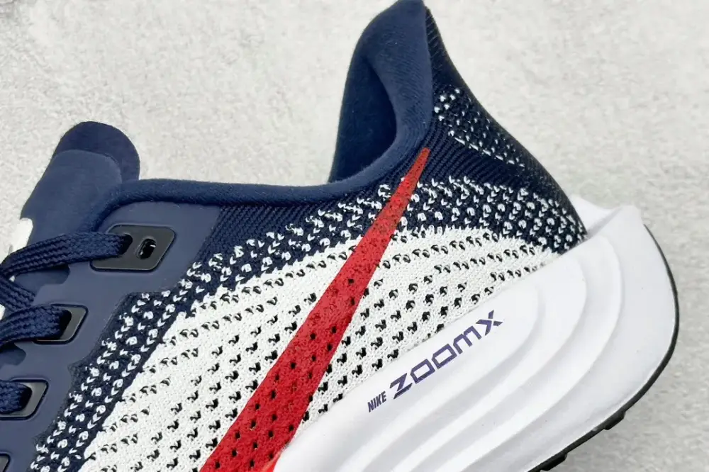 Nike Air Zoom Pegasus 35 Running – Navy White Red, and Cushioned Design with Style, Code: FQ7262- TimelessDesign 1425 