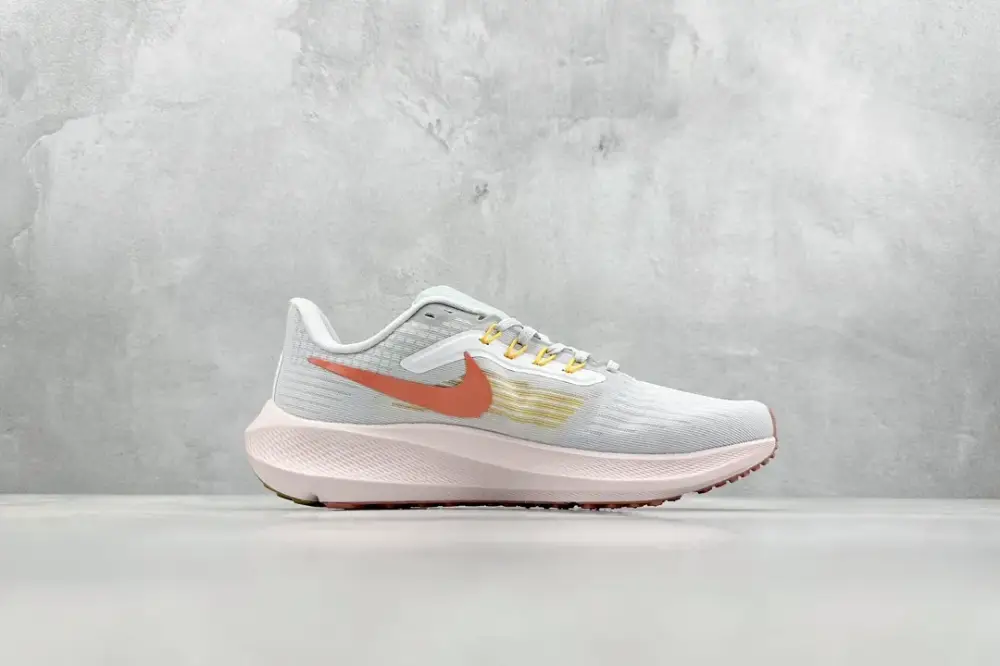 FlexibleFit Nike Air Zoom Pegasus 39 – Light Blue Orange, Mesh Running for Stability and Smooth Stride, Nike Style with Design: DM0173- 1500 