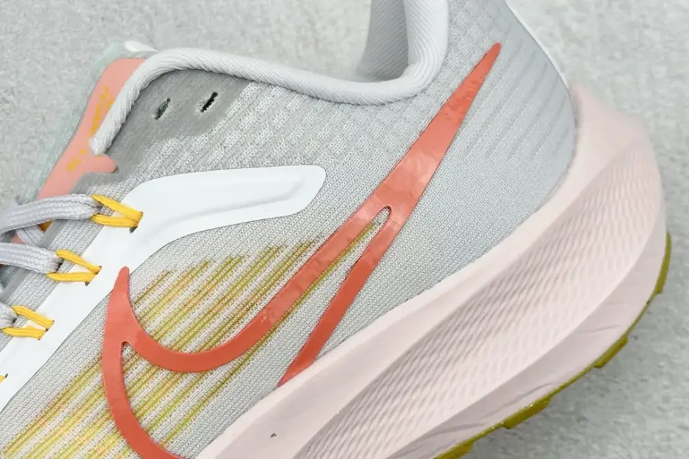 FlexibleFit Nike Air Zoom Pegasus 39 – Light Blue Orange, Mesh Running for Stability and Smooth Stride, Nike Style with Design: DM0173- 1500 