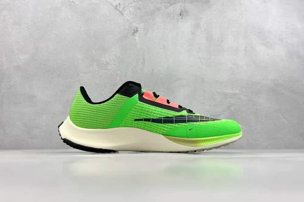 Nike Air Zoom Rival Fly 3 RS – Green Black Beige Running for Training and Racing with Nike Design WaterResistant 1445  FBCD95