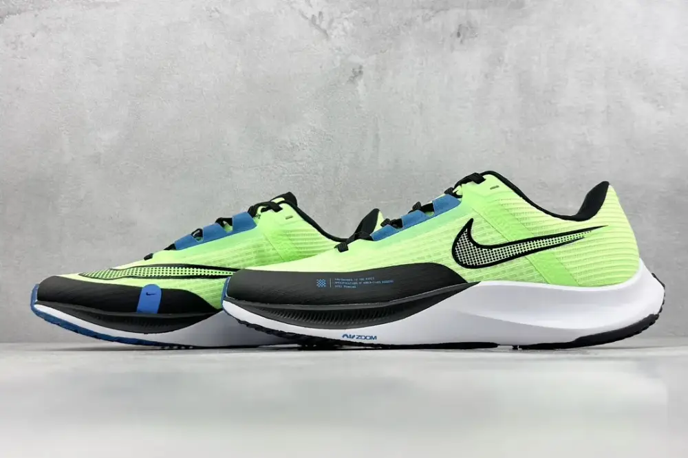 Nike Air Zoom Rival Fly 3 RS Running – Volt Black Blue, and Nike for Training and Racing, Size 39- Reliable 1446 