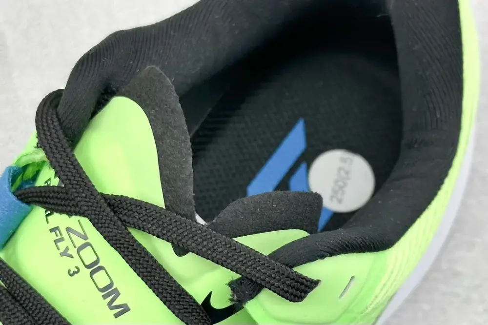 Nike Air Zoom Rival Fly 3 RS Running – Volt Black Blue, and Nike for Training and Racing, Size 39- Reliable 1446 