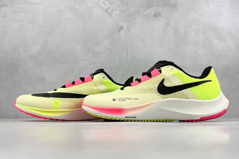Nike Air Zoom Rival Fly 3 RS Running – Yellow Black Pink, for Training and Racing Style MultiPurpose 1434 