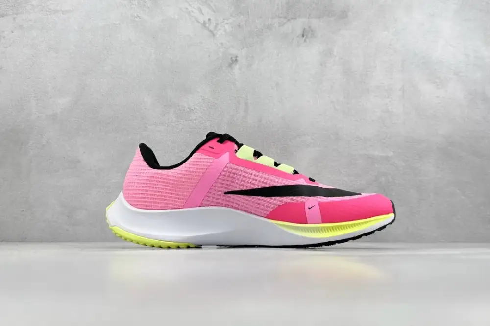 Nike Air Zoom Rival Fly 3 RS Running – Pink White Yellow, Training and Racing Style with Nike Design, Size 39- SmoothTexture 1444  DDCC130