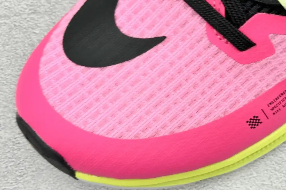 Nike Air Zoom Rival Fly 3 RS Running – Pink White Yellow, Training and Racing Style with Nike Design, Size 39- SmoothTexture 1444 