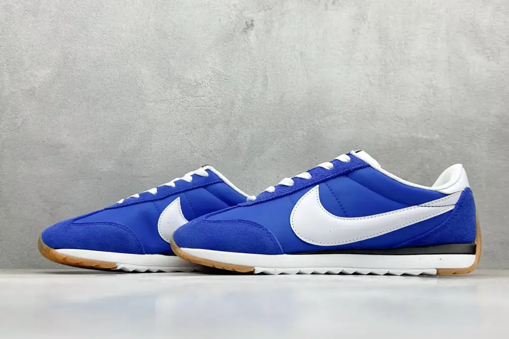 Lightweight Nike Cortez Leather Blue Running – Premium Nike 1520 