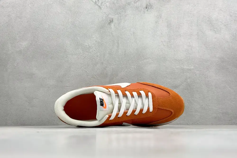FastDry Nike Cortez Leather Orange White – Premium Sneakers 1516  BEFB655